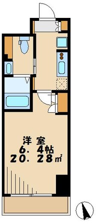 レジディア蒲田IVの物件間取画像